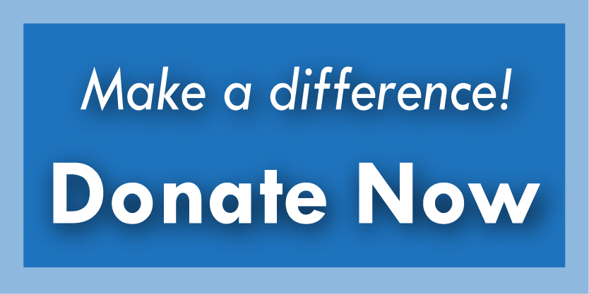 A button that reads "Make a difference! Donate Now"
